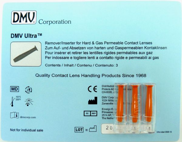 DMV Ultra Sauger für harte Kontaktlinsen